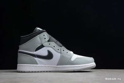 Grey” Air Smoke Jordan 1 Mid “Light 1215